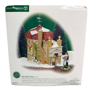Dept. 56 Dickens Village 2002 Hop Castle Folly Lmt. Ed. 1,489/5,600 EUC W/ Box
